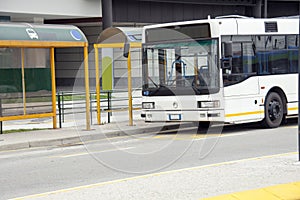 Bus stop photo