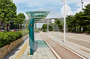 bus stop