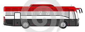 Bus travel in Yemeni, Yemeni bus tours, concept. 3D rendering