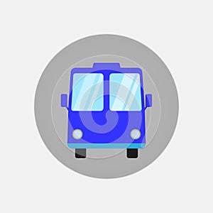 Bus vector icon. Web icon.