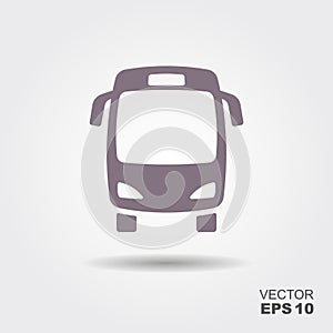 Bus vector icon