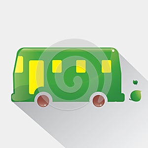bus. Vector illustration decorative design