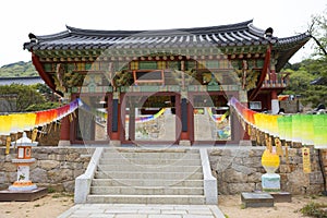 Busan, South Korea Beomeosa Temple. Gate