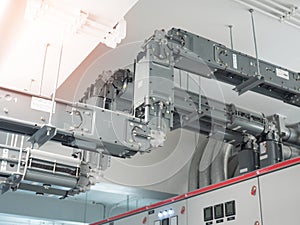 Busbar trunking system, the electrical power component