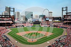 Busch Stadium in Saint Louis