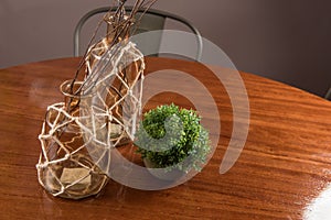 Bushy decoration table photo