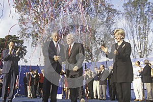 Bush and Cheney campaign rally