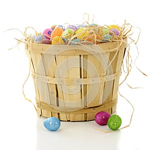 Bushel Basket Full of Easter