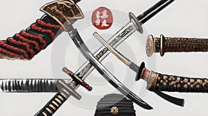 Bushido Blades: Instruments of Samurai Virtue - Unveiling the Noble Essence of Four Honorable Weapons photo