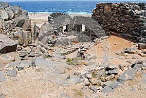 Bushirbana Gold Mill Ruins in Aruba