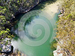 Bushland water hole paradise