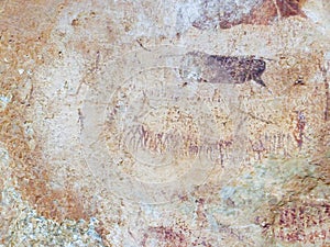 Bushman Rock Art in Ha Khotso