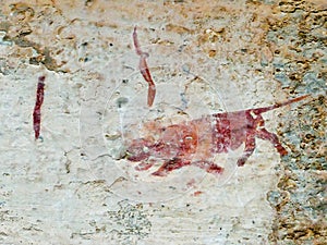 Bushman Rock Art in Ha Khotso