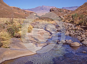 The Bushmans River in Giants Castle Game Reserve