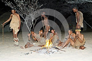 Bushmen dancer