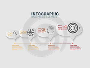 Businees infographic vector design, templates, element, timelines. Work layout and process to marketing present.