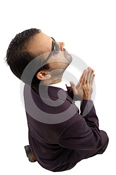 Businesman Praying