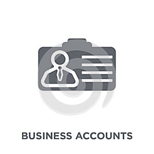 Business Accounts icon from Business Accounts collection.