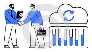 Business Agreement and Cloud Data Synchronization with Progress Analytics