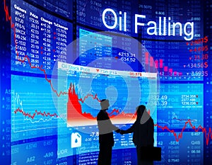 Business Agreement About Oil Falling