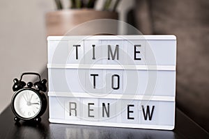 Business agreement partnership. Time To Renew, Business