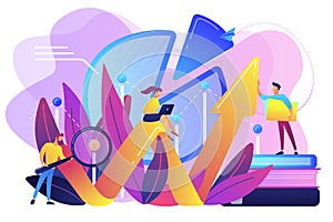 Business analysis it concept vector illustration