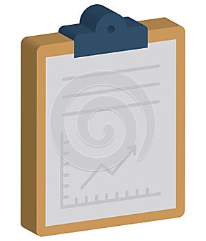 Business Analysis Isometric Vector Isolated icon which can easily modify or edit