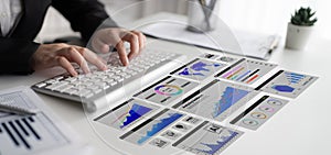 Business analytics and global data visualization dashboard Parse