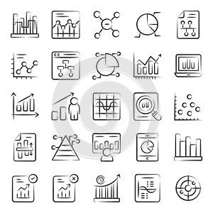 Business Analytics Line Vectors Pack