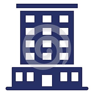 Business apartments, business centre building Isolated Vector Icon which can be easily modified or edit