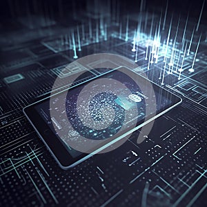 business and artificial intelligence, data chamber, broadcasting pc, software , technology concept, artificial intelligence