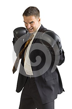Business attack photo