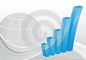 Business background - Bar chart