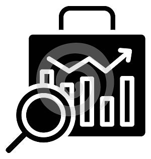 Business bag Isolated Vector icon which can easily modify or edit