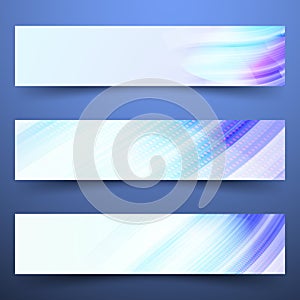 Business banner. Technology banner