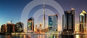 Business bay of Dubai, UAE