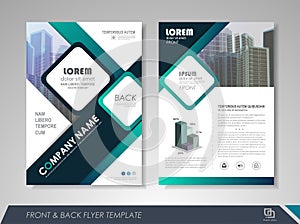 Business brochure cover design