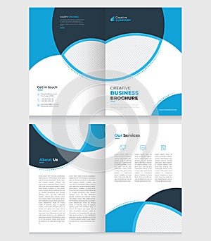 Business Brochure Design Layout Template A4 Size