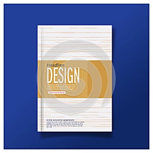Business brochure flyer cover design layout Colorful template in A4 size, with Premier design template background