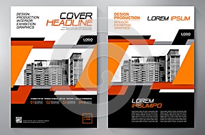 Business brochure flyer design a4 template