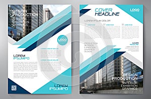 Business brochure flyer design a4 template.