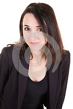 Business brunette Woman Head shot Portrait