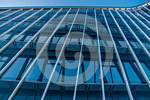 business building architecture closeup, windows