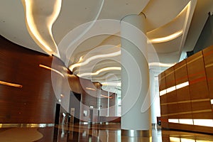 Business building architecture interior