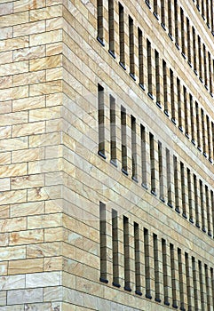 Business building facade