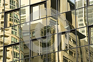 Business building reflection