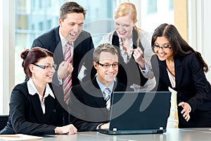 Business - businesspeople have team meeting