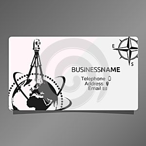 Business card of Geodesy and Cartography