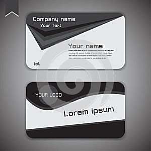 Business card modern