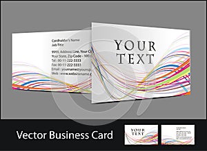 Business card set